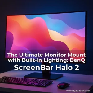 Read more about the article The Ultimate Monitor Mount with Built-in Lighting: BenQ ScreenBar Halo 2