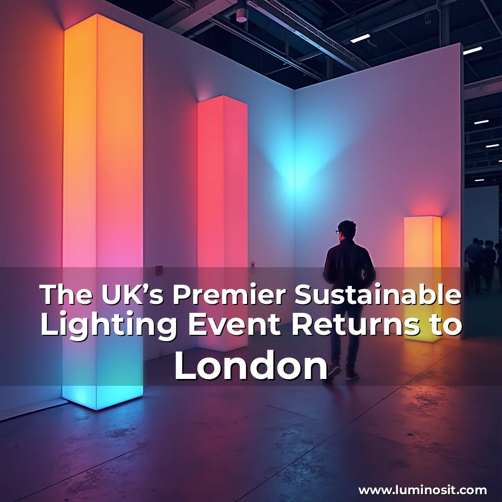 Read more about the article The UK’s Premier Sustainable Lighting Event Returns to London