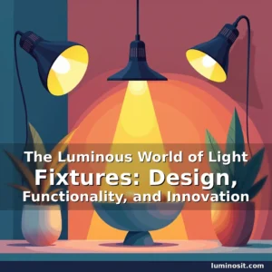 Read more about the article The Luminous World of Light Fixtures: Design, Functionality, and Innovation