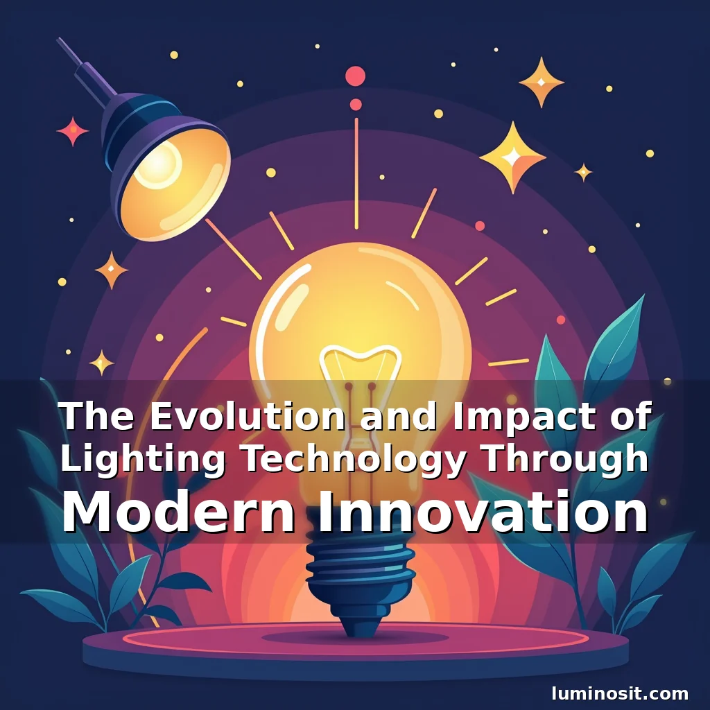 Read more about the article The Evolution and Impact of Lighting Technology Through Modern Innovation