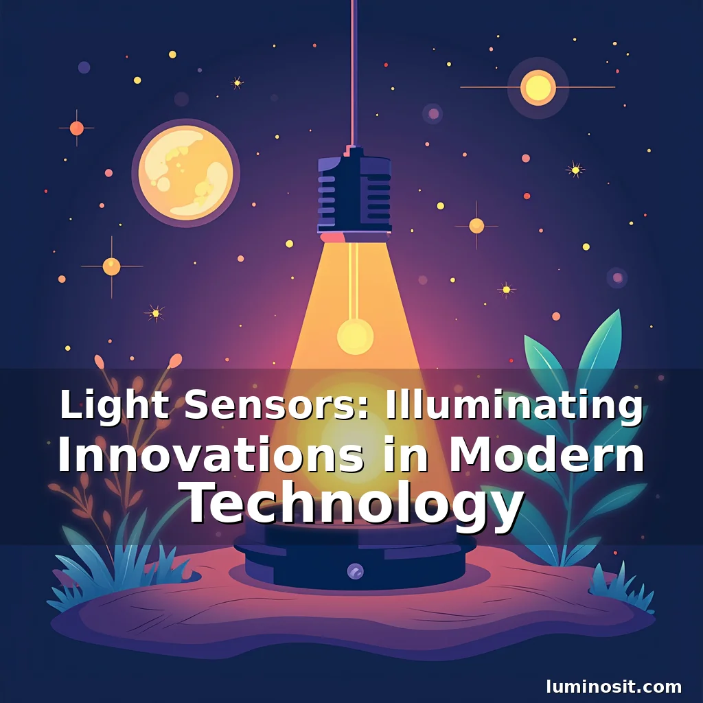 Read more about the article Light Sensors: Illuminating Innovations in Modern Technology