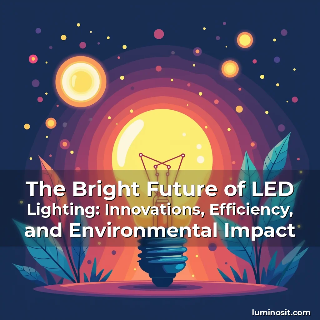 Read more about the article The Bright Future of LED Lighting: Innovations, Efficiency, and Environmental Impact