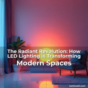Read more about the article The Radiant Revolution: How LED Lighting is Transforming Modern Spaces