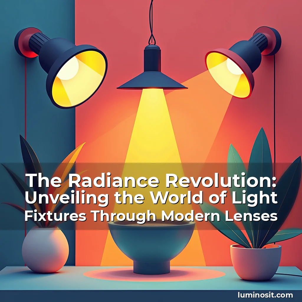 Read more about the article The Radiance Revolution: Unveiling the World of Light Fixtures Through Modern Lenses