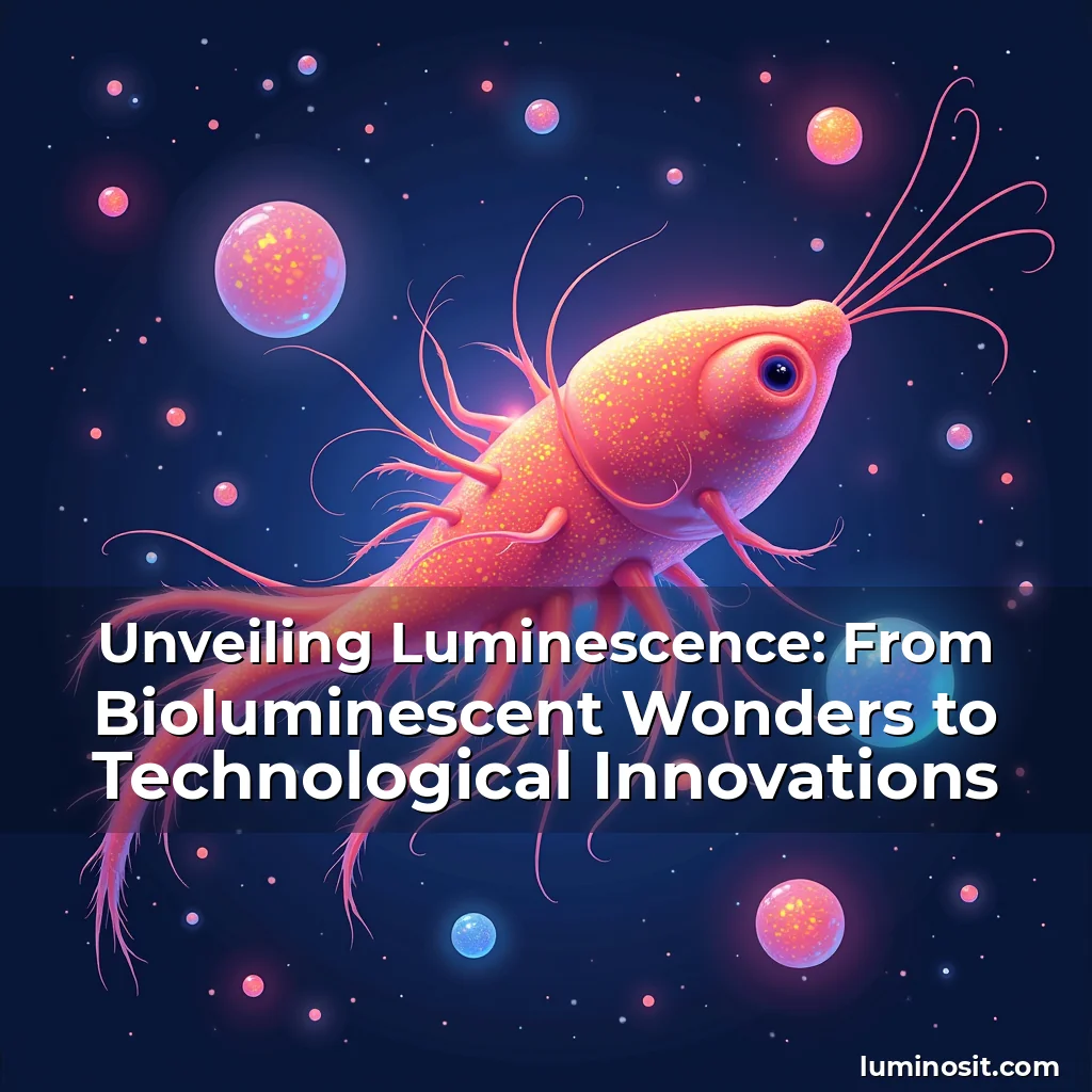 Read more about the article Unveiling Luminescence: From Bioluminescent Wonders to Technological Innovations