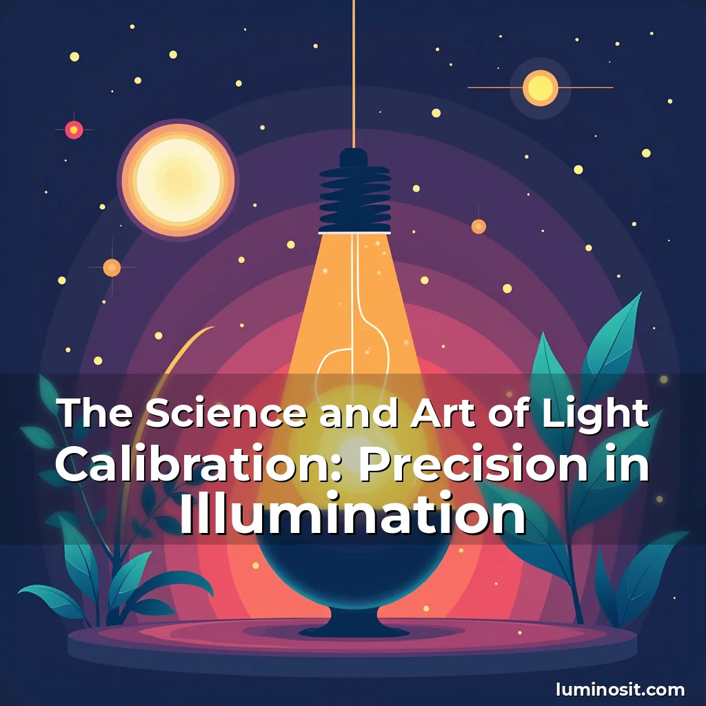 Read more about the article The Science and Art of Light Calibration: Precision in Illumination