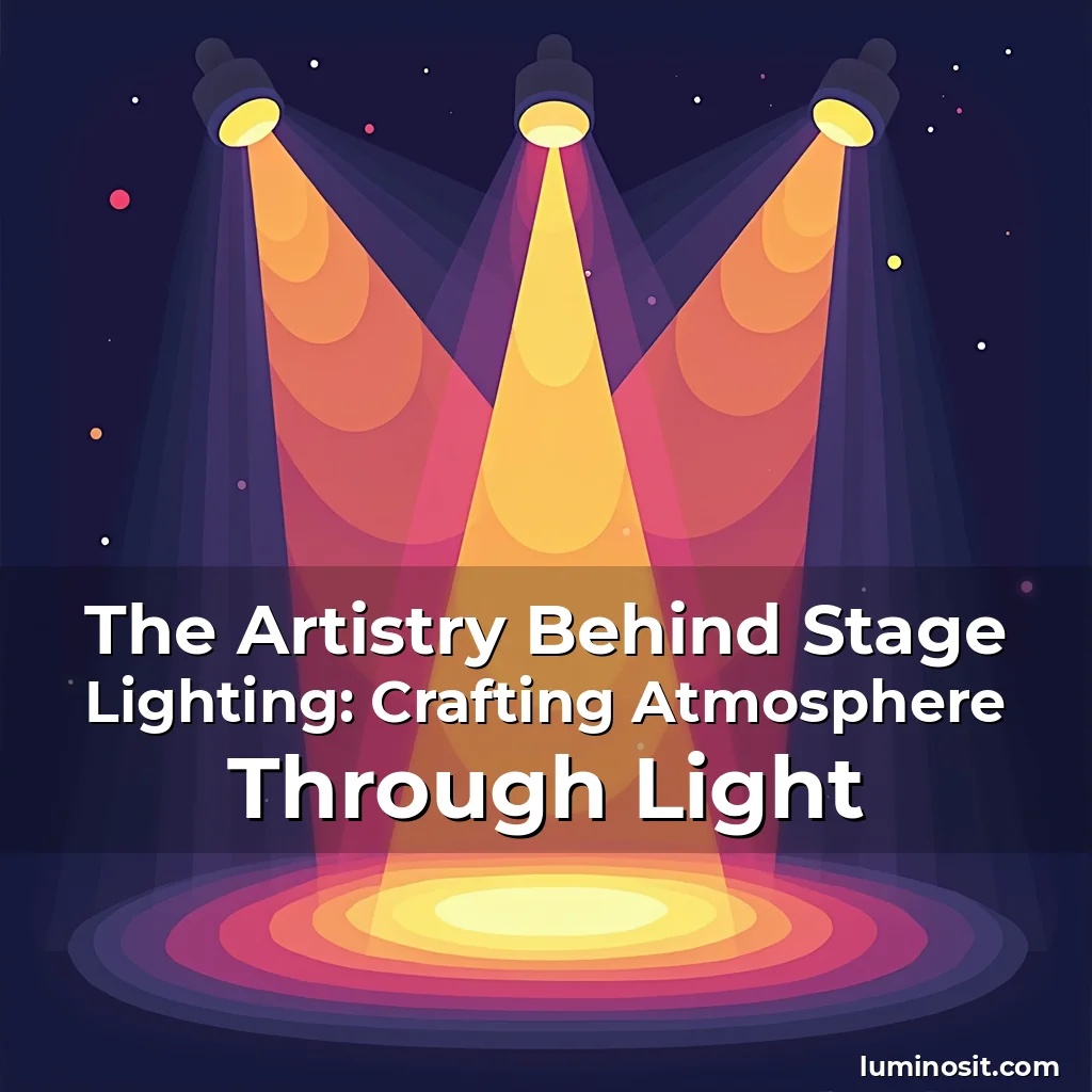 Read more about the article The Artistry Behind Stage Lighting: Crafting Atmosphere Through Light